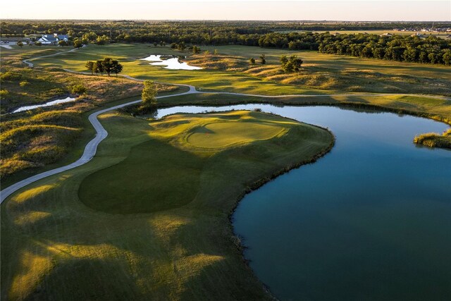 17212 Autumn Falls Dr, Manor, TX 78653 - aerial view of a large body of water and a local golf course