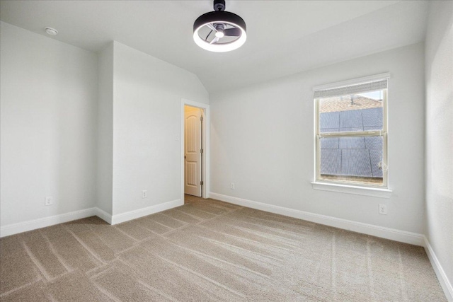 19612 Abigail Way, Pflugerville, TX 78660 - carpeted spare room featuring lofted ceiling and a smoke detector