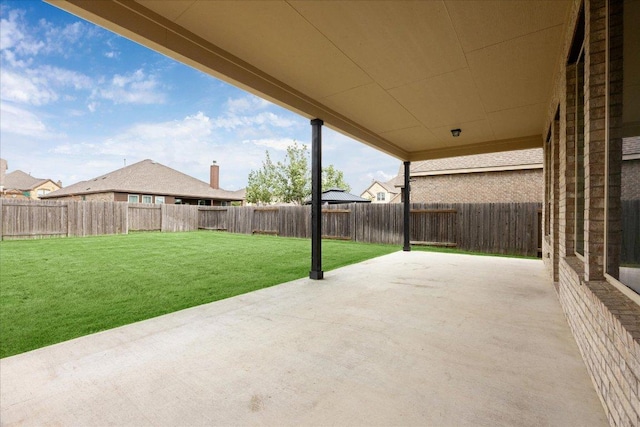 19612 Abigail Way, Pflugerville, TX 78660 - fenced backyard featuring a patio area