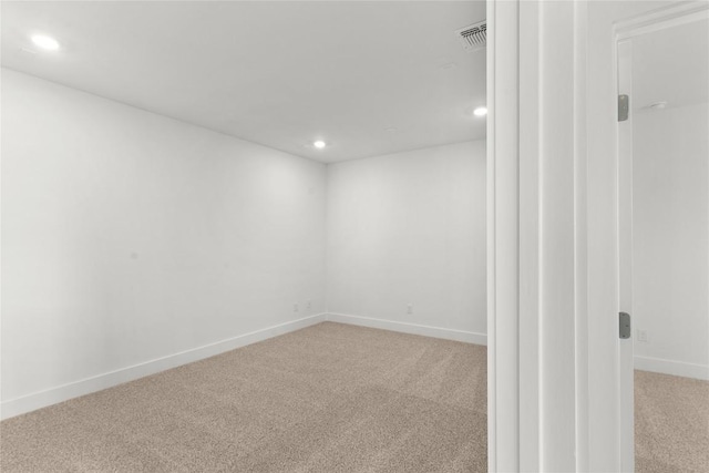 20500 Ed Townes Ter, Manor, TX 78653 - unfurnished room with carpet flooring and recessed lighting