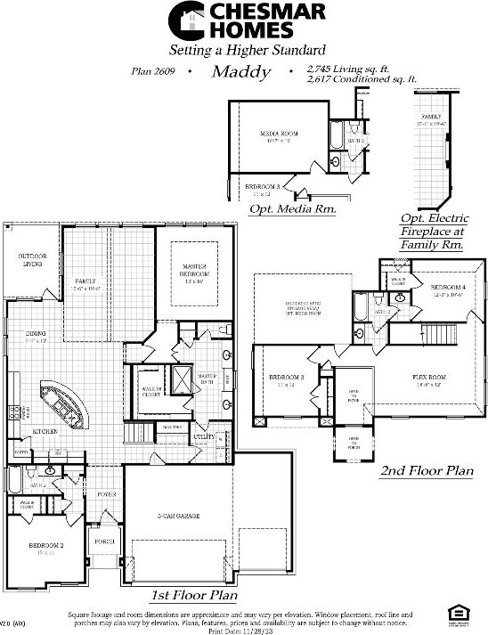 20500 Ed Townes Ter, Manor, TX 78653 - view of floor plan / room layout