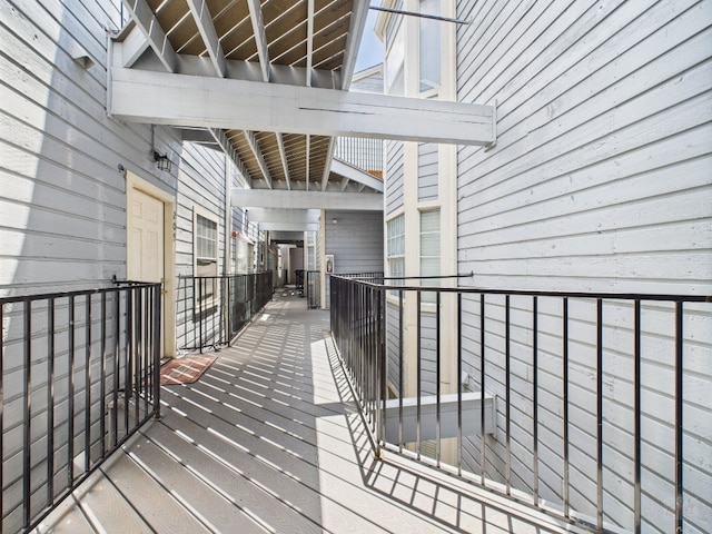 3111 Tom Green St Unit 208, Austin, TX 78705 - view of wooden deck
