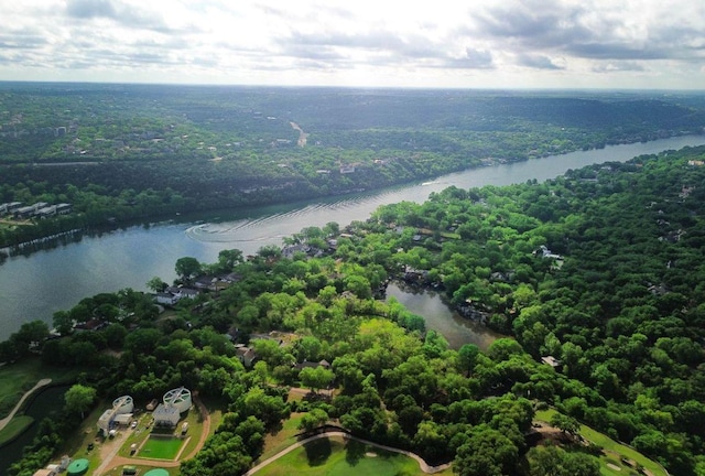 4703 Laguna Ln, Austin, TX 78746 - view of property location featuring a nearby body of water and a forest