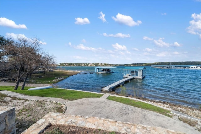 1404 Hurst Creek Rd, Austin, TX 78734 - dock with a water view