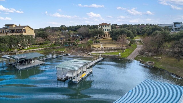 1404 Hurst Creek Rd, Austin, TX 78734 - bird's eye view of a nearby body of water