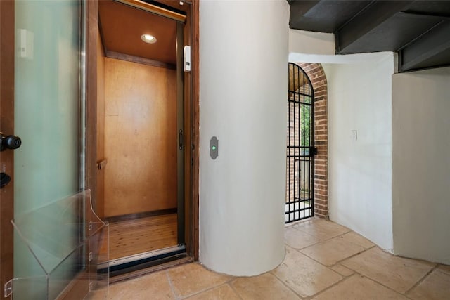 1404 Hurst Creek Rd, Austin, TX 78734 - hall with stone tile floors