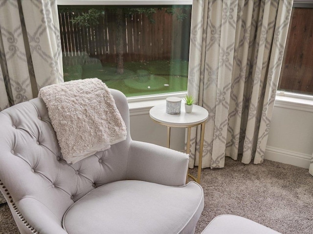 6701 Denia Dr, Austin, TX 78739 - sitting room with carpet
