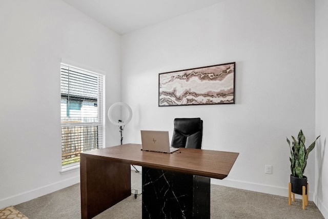 14521 Kira Ln, Manor, TX 78653 - carpeted home office featuring baseboards