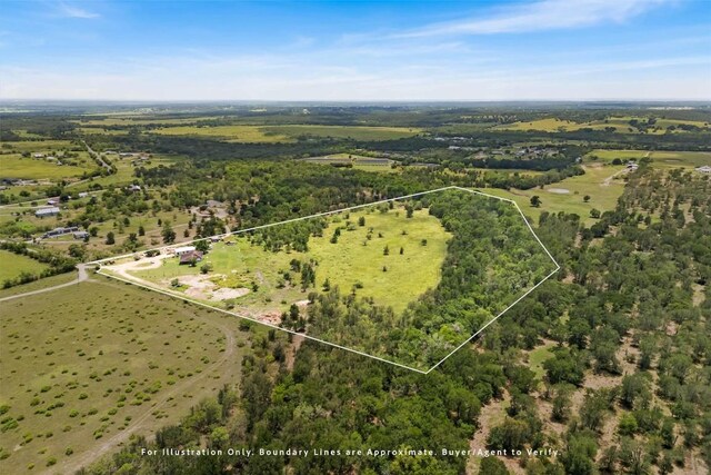 12212 Ballerstedt Rd, Elgin, TX 78621 - view of rural area featuring property parcel outlined