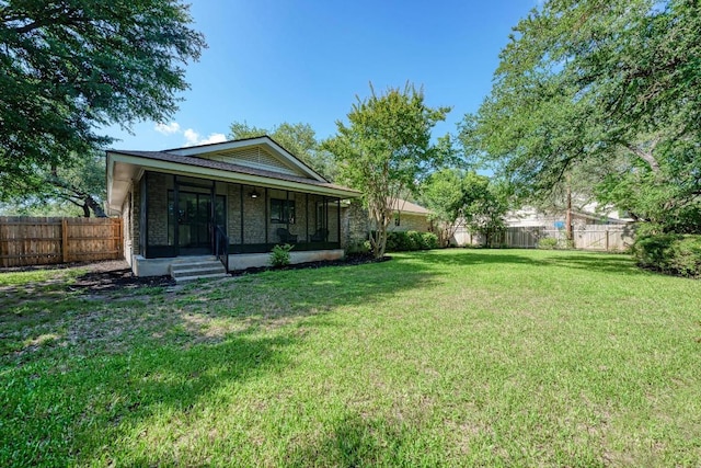 10507 Spicewood Pkwy, Austin, TX 78750 - fenced backyard with covered porch