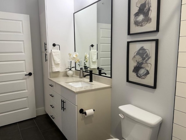 3101 Govalle Ave Unit 103, Austin, TX 78702 - bathroom featuring vanity and tile patterned floors