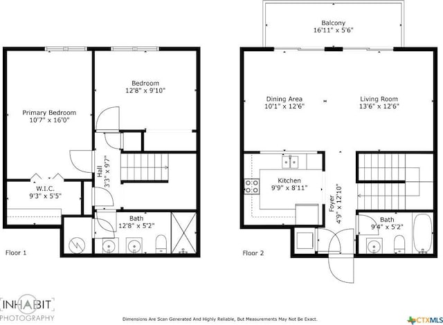3216 Poe Cv Unit 5D, Lago Vista, TX 78645 - view of property floor plan