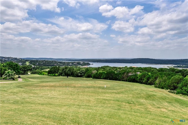 3216 Poe Cv Unit 5D, Lago Vista, TX 78645 - aerial view of a nearby body of water and a golf club