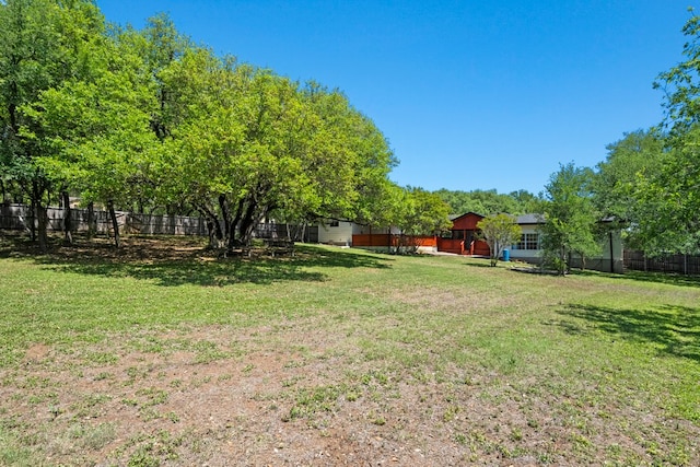 703 Stagecoach Trl, San Marcos, TX 78666 - view of fenced backyard