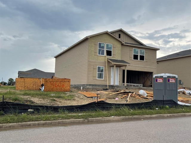 9606 Cullen Dr, Killeen, TX 76542 - view of front of home with an attached garage