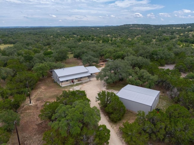 542 Stars And Stripes, Fischer, TX 78623 - view of subject property with a forest
