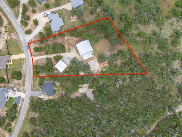 542 Stars And Stripes, Fischer, TX 78623 - view of property location with property parcel outlined