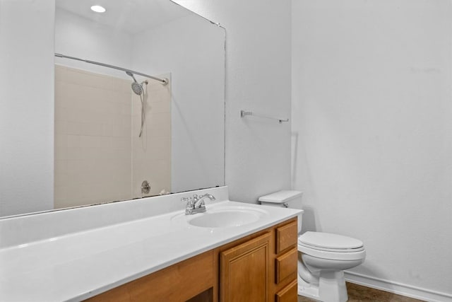 605 Whistlers Walk Trl, Cedar Park, TX 78613 - bathroom featuring a shower and vanity