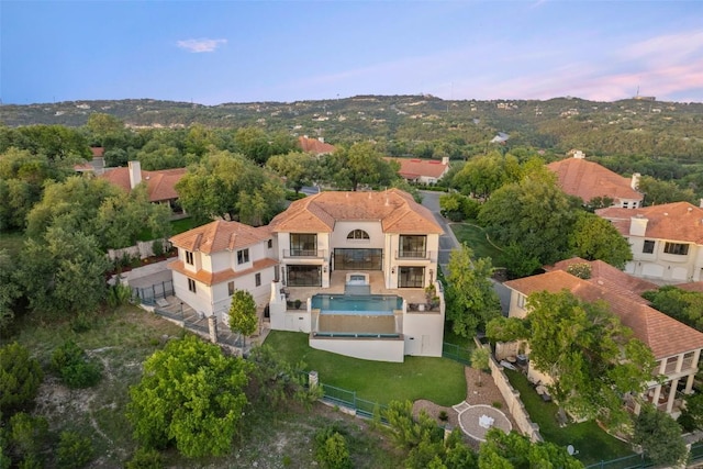 1508 Mesa Ridge Ln, Austin, TX 78735 - view of subject property featuring a pool area