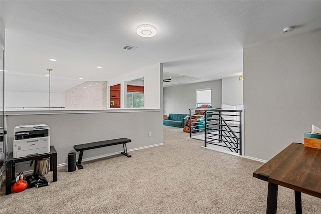 2817 Barefoot Ln, Round Rock, TX 78665 - game room with carpet flooring