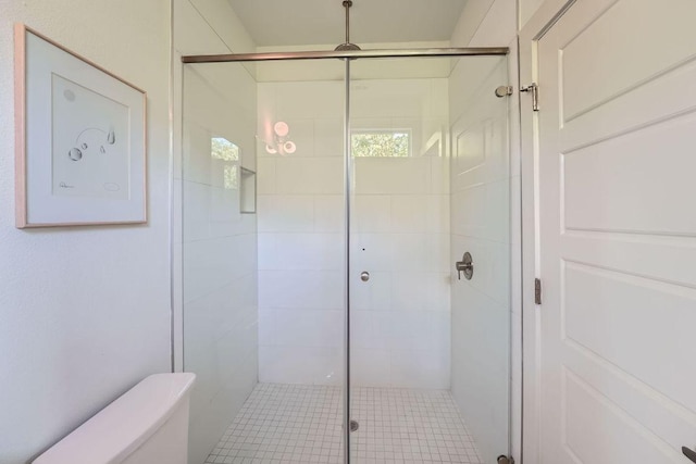 7311 Providence Ave Unit B, Austin, TX 78752 - bathroom featuring a stall shower
