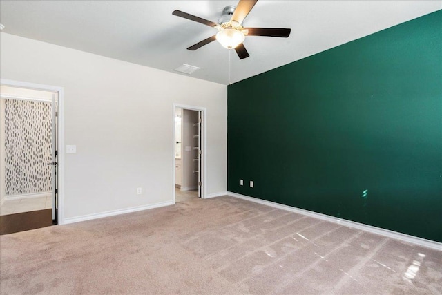 1629 W Broade St, Leander, TX 78641 - unfurnished bedroom with carpet flooring and a ceiling fan