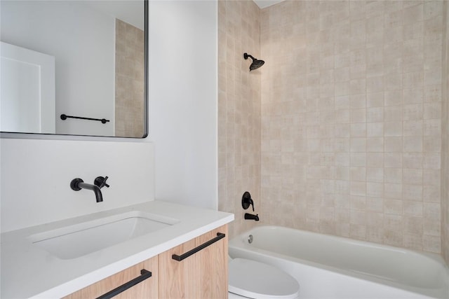 7516 Northcrest Blvd Unit 1, Austin, TX 78752 - bathroom featuring vanity and shower / washtub combination