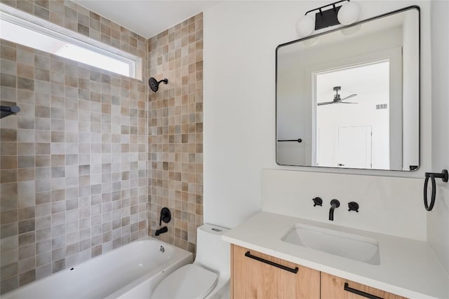 7516 Northcrest Blvd Unit 1, Austin, TX 78752 - bathroom featuring  shower combination and vanity