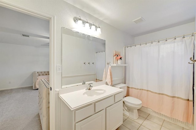104 Hazeltine Dr, Georgetown, TX 78628 - bathroom featuring vanity and toilet