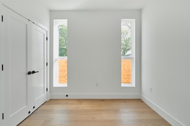 7516 Northcrest Blvd Unit 2, Austin, TX 78752 - unfurnished bedroom with light wood-type flooring and baseboards