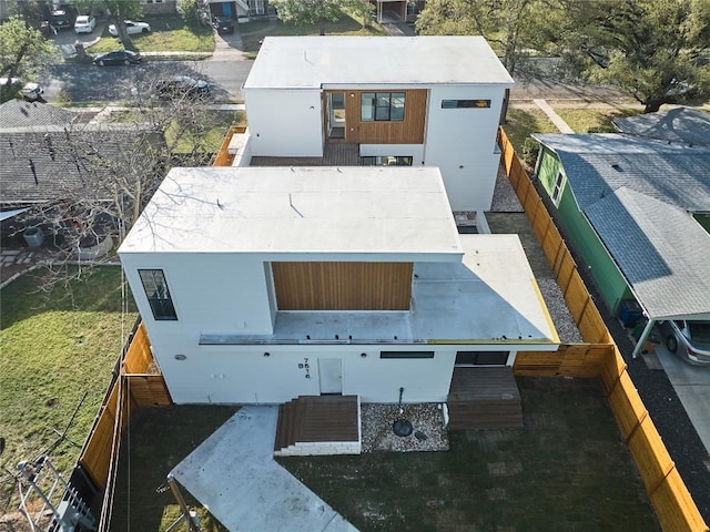 7516 Northcrest Blvd Unit 2, Austin, TX 78752 - view from above of property