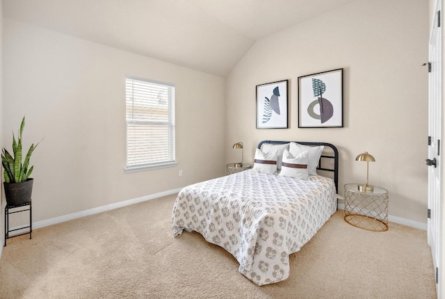 106 Tonkawa Trl W, Austin, TX 78738 - bedroom with carpet flooring and lofted ceiling