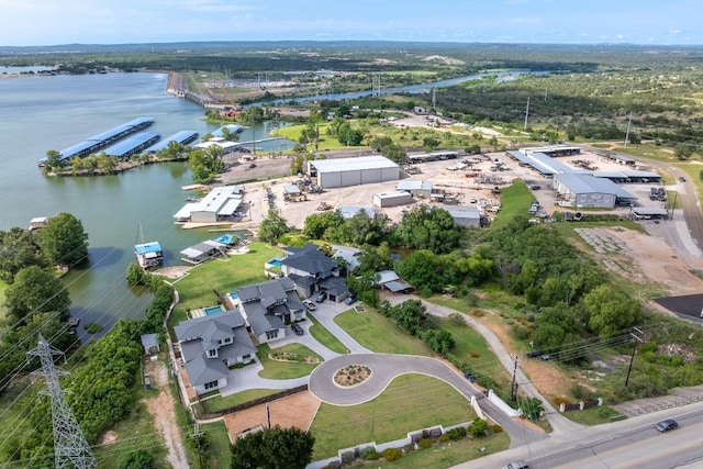 4842 W Fm 2147, Horseshoe Bay, TX 78657 - drone / aerial view of a large body of water