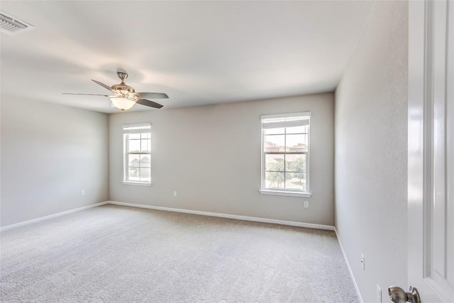 1710 Atlantica St, Cedar Park, TX 78613 - carpeted spare room with baseboards and ceiling fan