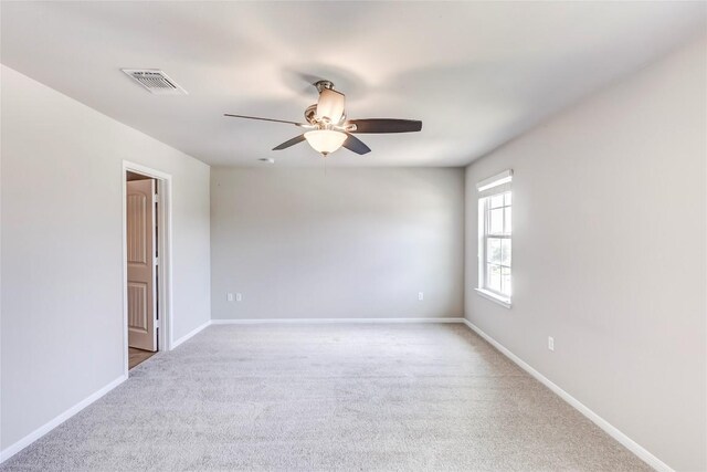 1710 Atlantica St, Cedar Park, TX 78613 - carpeted empty room with ceiling fan and baseboards