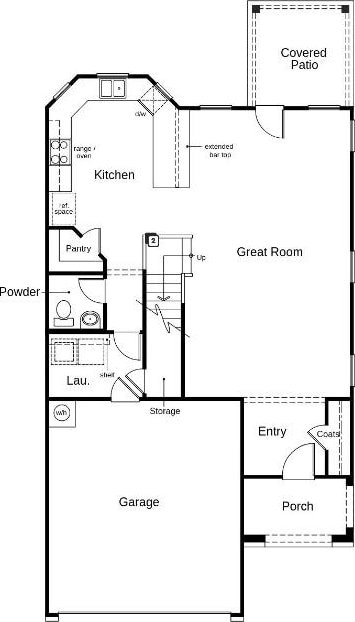 285 Feathers St, Jarrell, TX 76537 - view of home floor plan