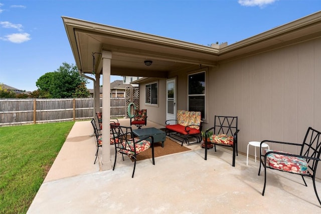 914 Flanagan Dr, Leander, TX 78641 - view of patio