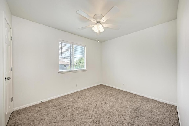 216 Cassandra Dr, Hutto, TX 78634 - unfurnished room with carpet and ceiling fan