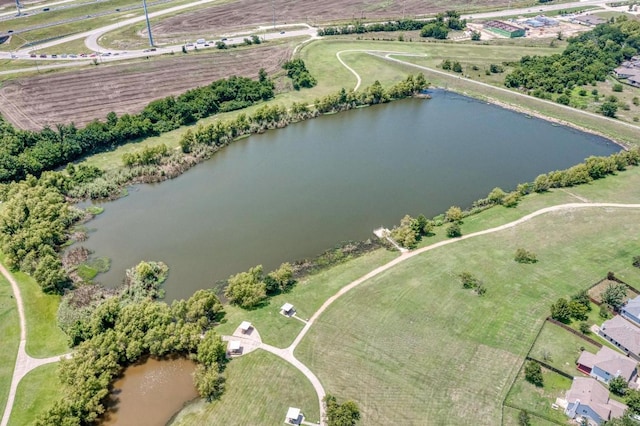 216 Cassandra Dr, Hutto, TX 78634 - aerial overview of property's location featuring a nearby body of water