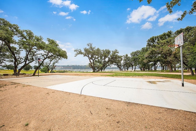 229 Comanche Ln, Point Venture, TX 78645 - view of basketball court featuring community basketball court