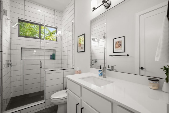 611 Gaylor St Unit 2, Austin, TX 78752 - bathroom with vanity and a shower stall