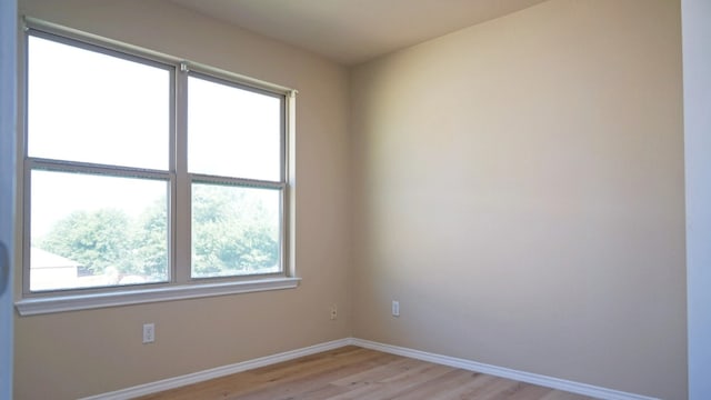 1024 Chad Loop, Round Rock, TX 78665 - empty room featuring light wood-style flooring and baseboards