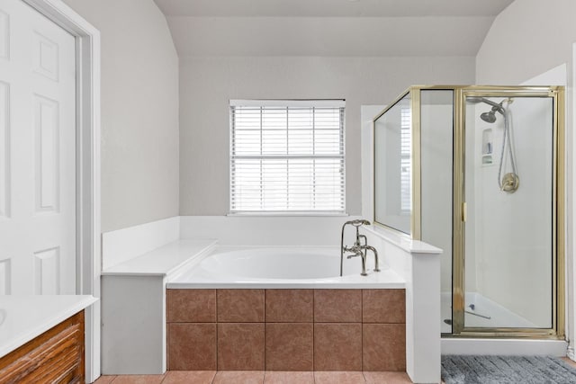 2400 Butler National Dr, Pflugerville, TX 78660 - full bathroom with a stall shower, a garden tub, and vanity