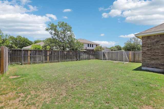 3200 Bravo Dr, Leander, TX 78641 - fenced backyard with a sport area