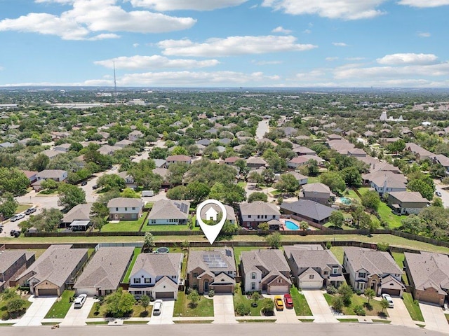 3200 Bravo Dr, Leander, TX 78641 - aerial perspective of suburban area