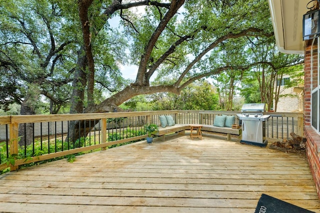 38 Cottondale Rd, The Hills, TX 78738 - deck with area for grilling