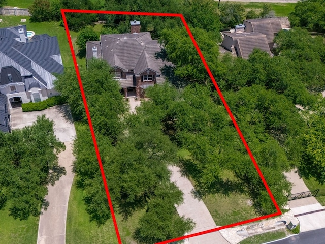 38 Cottondale Rd, The Hills, TX 78738 - view of property location featuring property boundaries highlighted