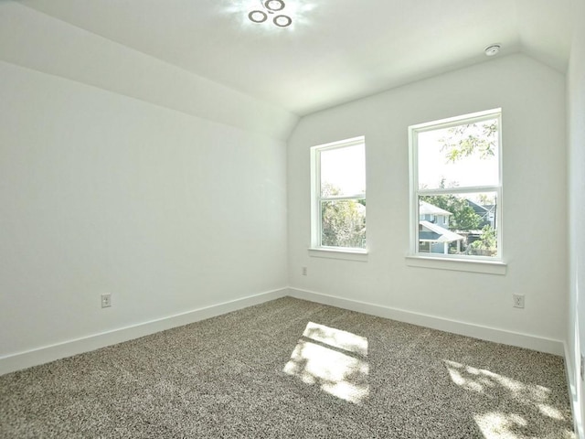 402 Zennia St, Austin, TX 78751 - additional living space featuring lofted ceiling and carpet