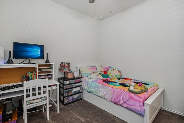 657 Bailey Park Dr, Jarrell, TX 76537 - bedroom featuring carpet flooring and ceiling fan