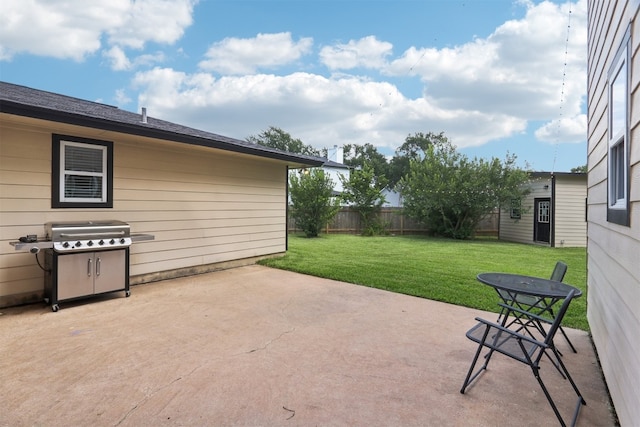 11611 Quarter Horse Trl, Austin, TX 78750 - view of patio / terrace with area for grilling